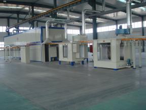 噴漆噴粉一體流水線